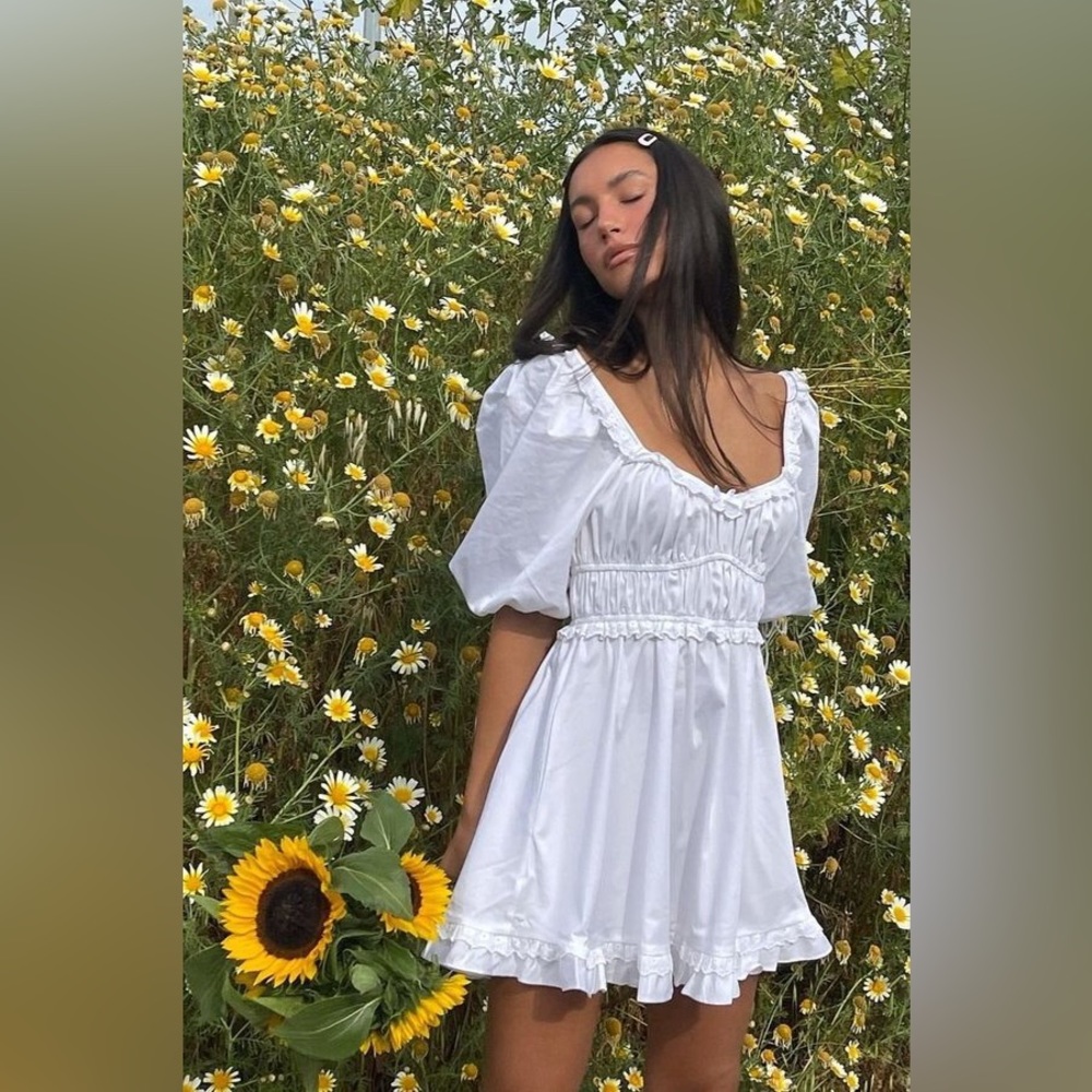 For love & lemons Jackson mini dress in XXS